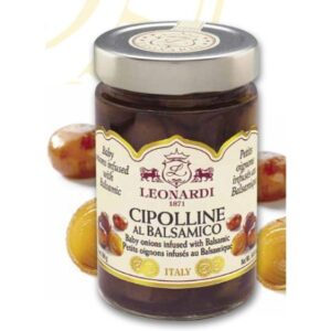 Crni luk "Cipolline" u balzamiku i maslinovom ulju 300g